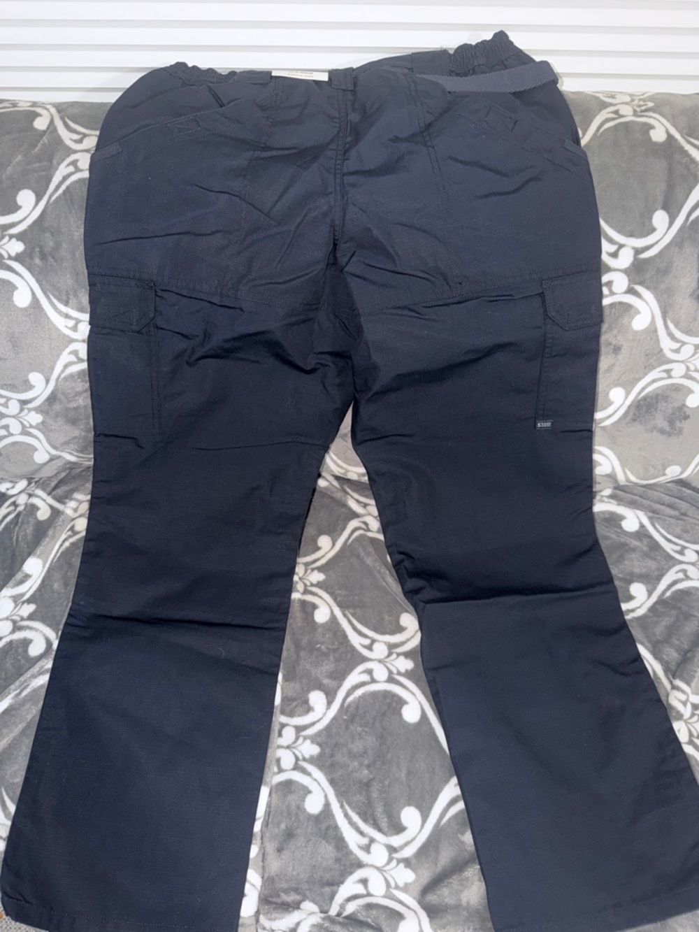 5.11 Tactical Women's Navy Cargo Pants with Utility Pockets - Picture 2 of 10